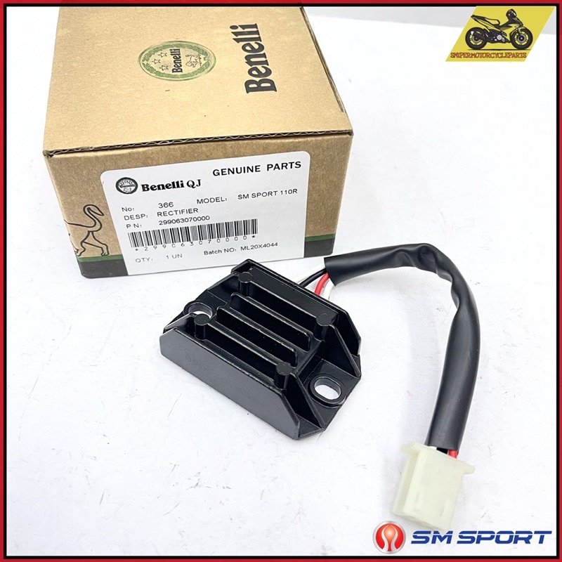 [100% ORI] SM SPORT 110-E / 110-R RECTIFIER & REGULATOR ORIGINAL ...