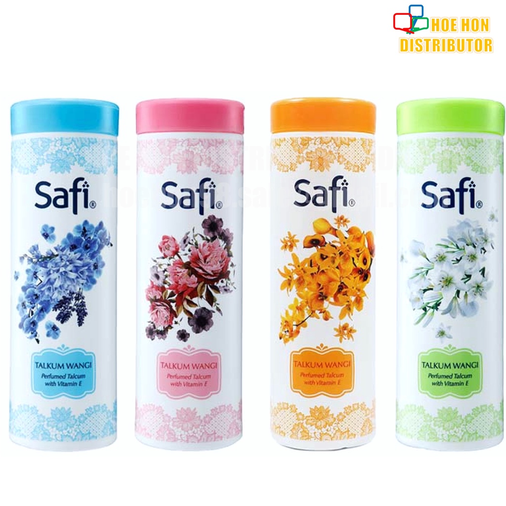 Safi Perfumed Talcum 90g Powder with Vitamin E Floral Scented Talkum ...