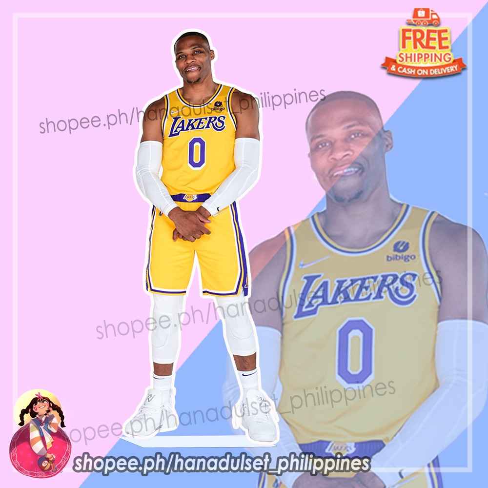 NBA 5 inches | cake topper Russell Westbrook standee [ LA Lakers ...