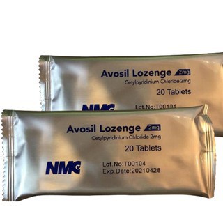 [NEW STOCK] Avosil Lozenge 2 x 10's 2mg (For Sore Throat and Anti ...