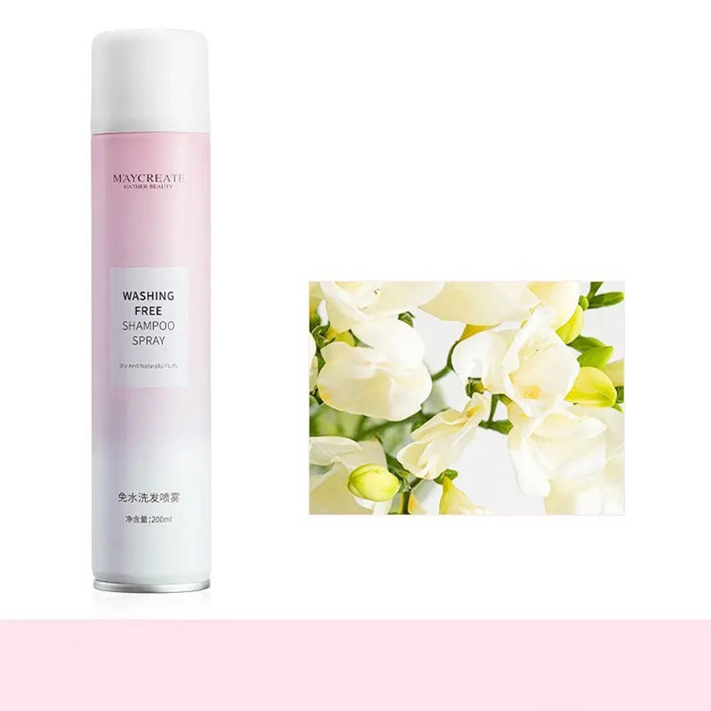 BC WM Only Maycreate Dry Shampoo Instant Spray 200ml Washing Free