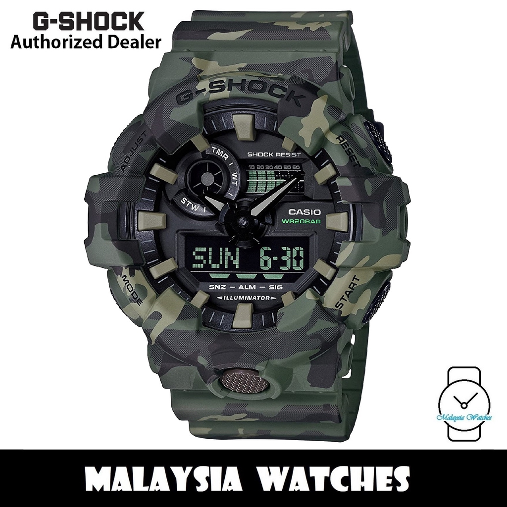 G shock clearance ga 700 camouflage