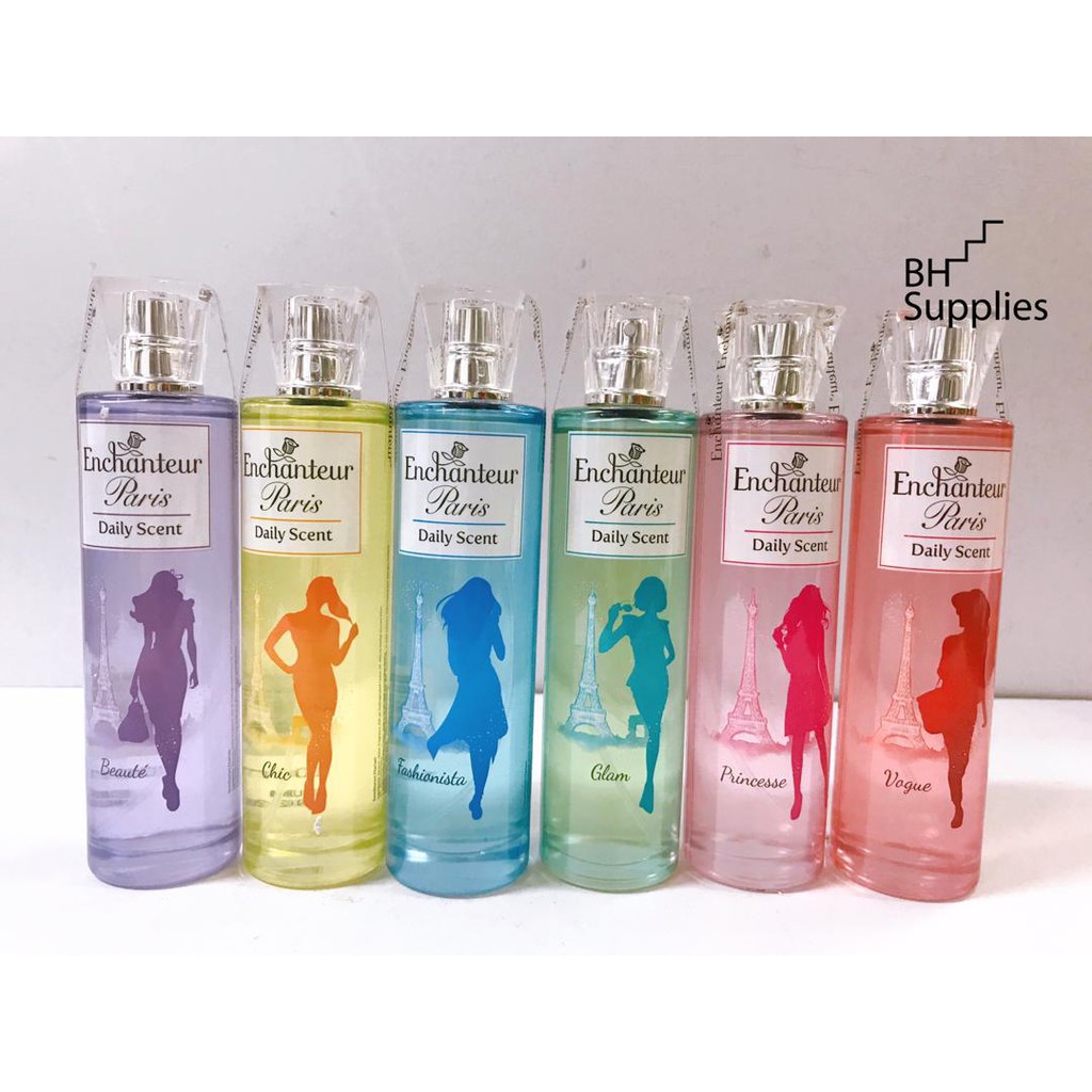 Body Spray Enchanteur Wangi ENCHANTEUR Paris Daily Scent 100ml