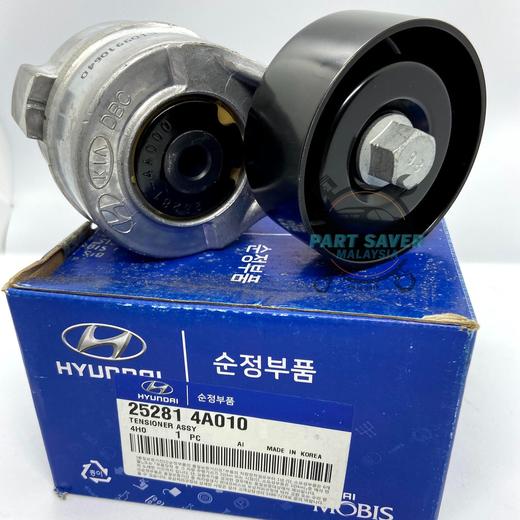 252814A010 GENUINE KIA HYUNDAI FAN BELT TENSIONER / PULLEY IDLER / SORENTO BL / STAREX Shopee