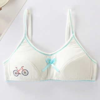 MOMO 10-16 Years Baby Bra Kids Training Bra Teen Girls Bra Cotton Student  Teenage Underwear