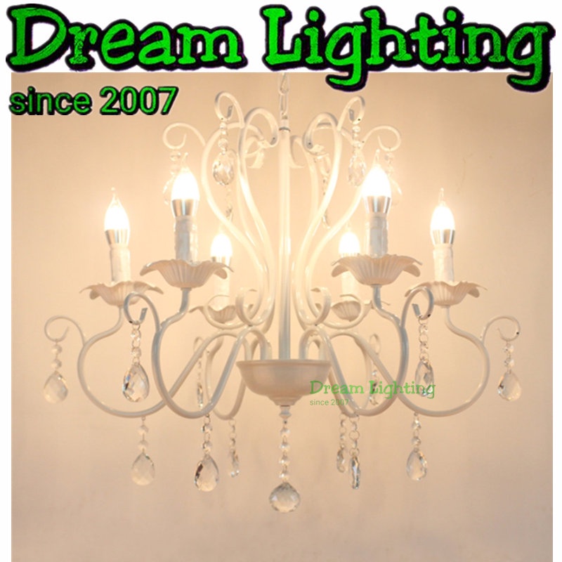 Dream Lighting / Candle Crystal Chandelier Pendant Lights Lampu kristal