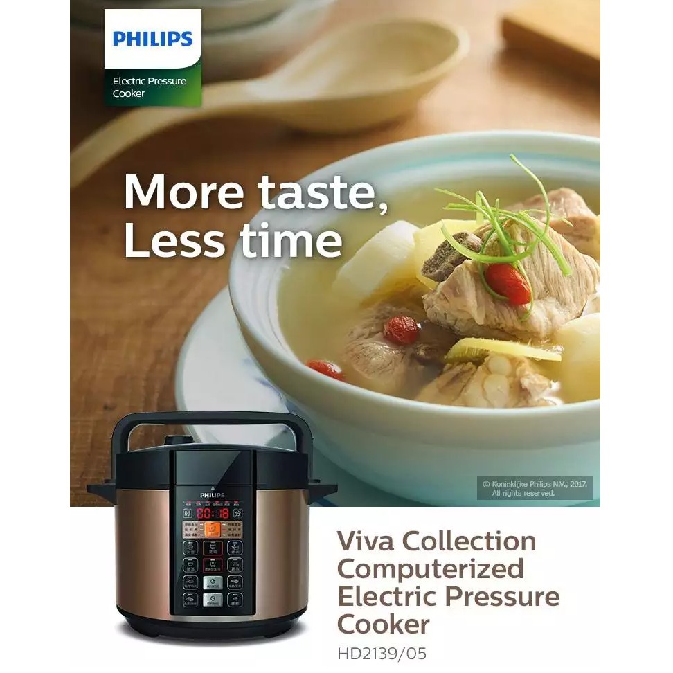Philips HD2139 /HD2133/ HD2136 / HD2778 / HD2137 Pressure Cooker