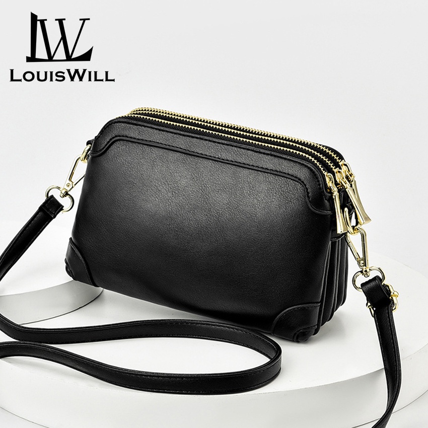 LouisWill Women Bag Soft PU Large Capacity Shoulder Bags Fashion ...