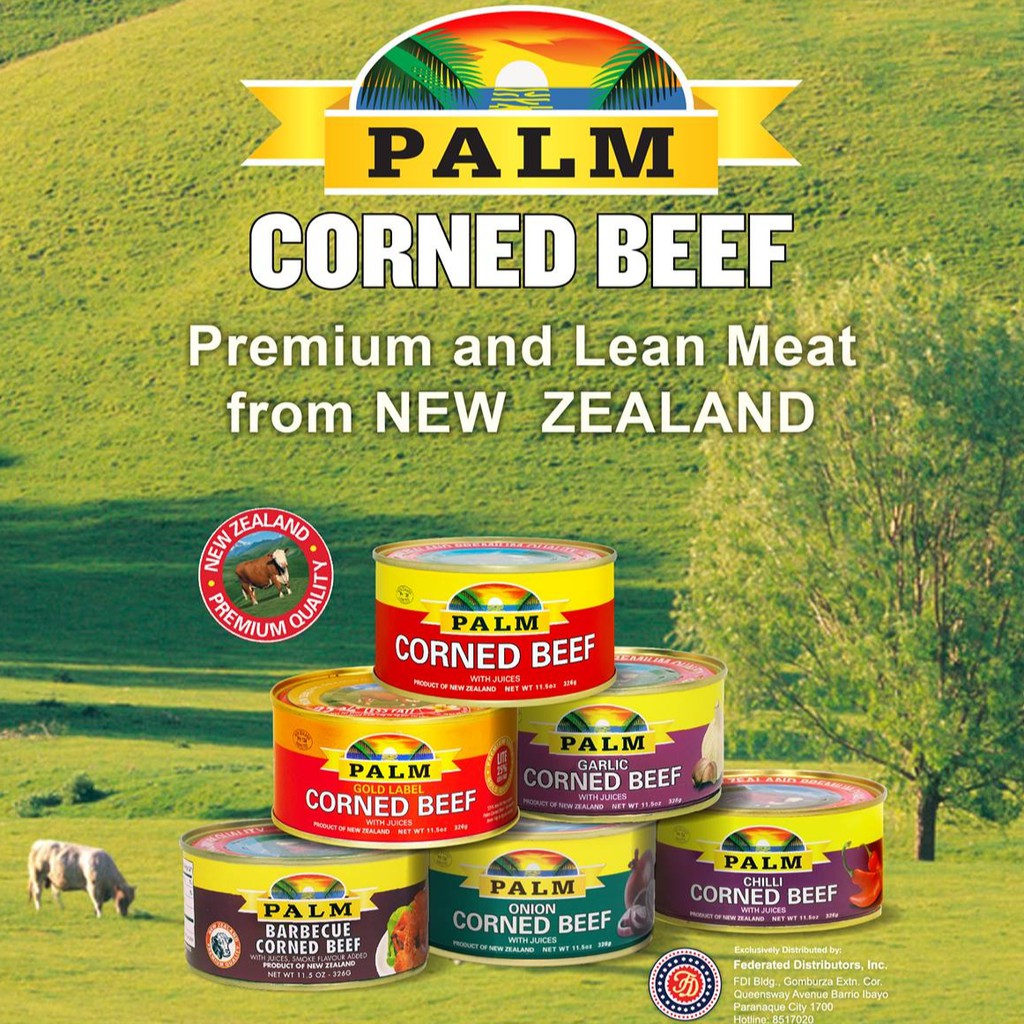 PALM Corned Beef NEW ZEALAND SERIES Shopee Malaysia