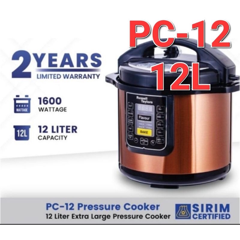 (Offer Promotions!!!) Russell Taylors Electric Pressure Cooker Non