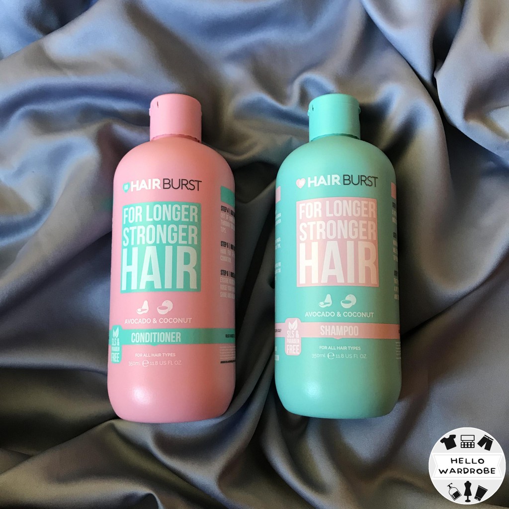 HAIRBURST SHAMPOO AND CONDITIONER FOR LONGER STRONGER HAIR Shopee