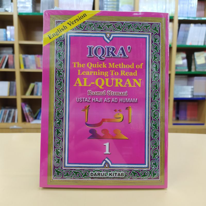 Iqra The quick method of learning Al Quran English | Shopee Malaysia