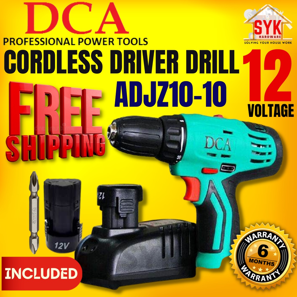 SYK (FREE SHIPPING) DCA ADJZ1010 (12V) / ADJZ1202E (10.8V) DCA