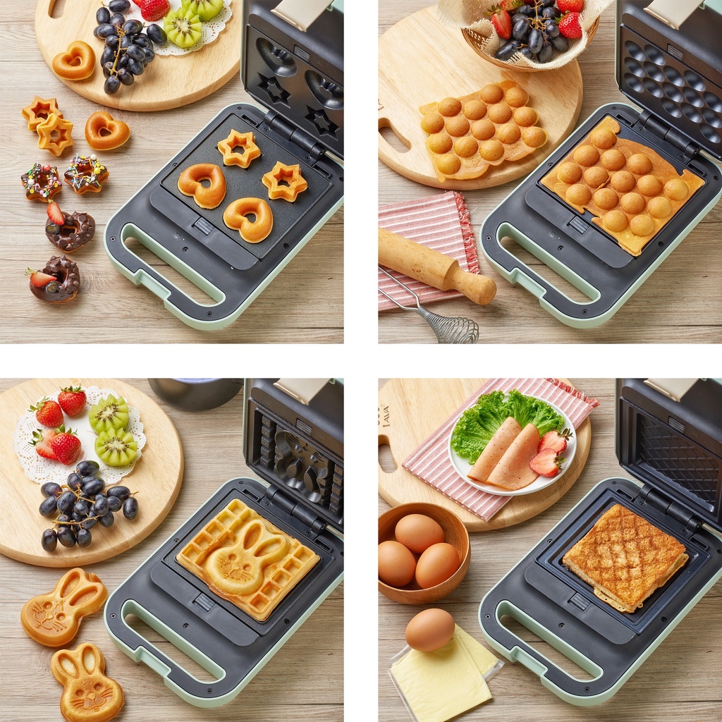 MIND 4in1 Sandwich & Waffle Maker PFOA & PTFE Free (SIRIM Certified)Kilang/Direct factory