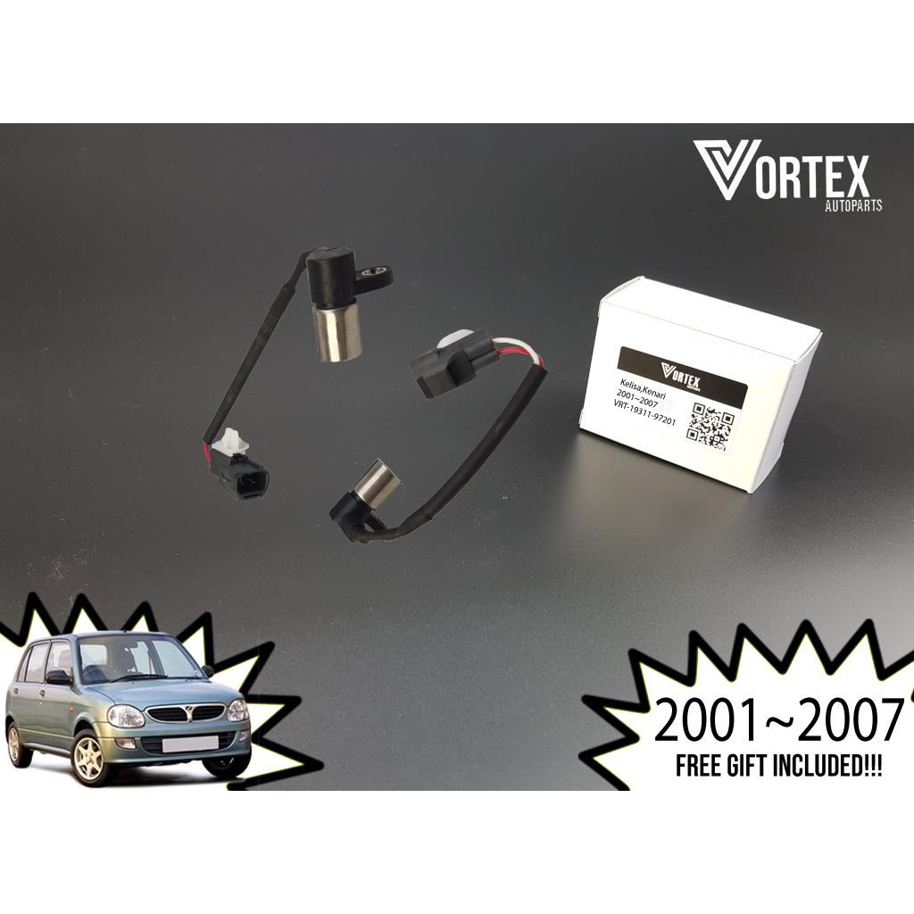 Crank Sensor For Perodua Kenari,Kelisa,Viva With Wire (20012007)Year,(2Pin) Shopee Malaysia
