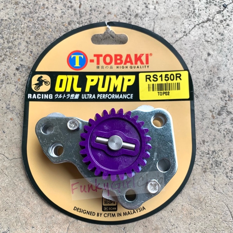 TOBAKI RS150 RACING OIL PUMP RS150R Shopee Malaysia