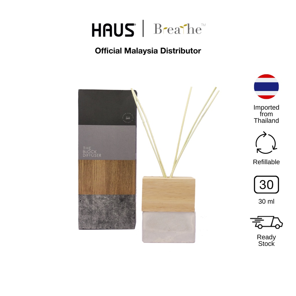 Breathe the Block Diffuser (30ml) | Shopee Malaysia