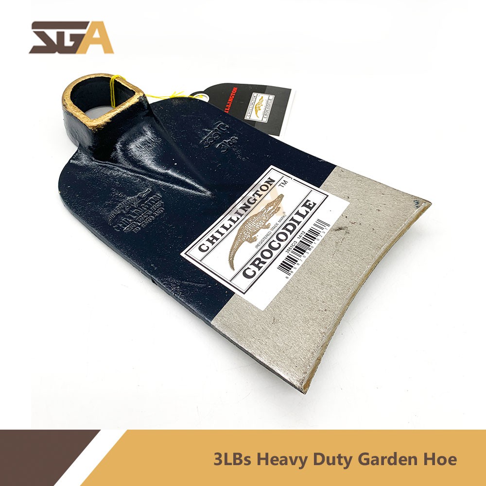 Chillington Coccodrillo Testa Zappa Acciaio Fuso Attrezzo Da Giardino Made In - Foto 2