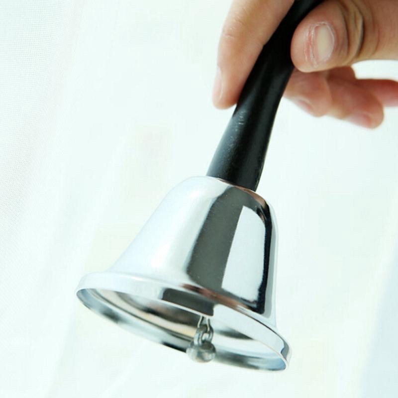 Long Handle Metal Hand Bell Handheld Bell Call Bell Ordering Bell