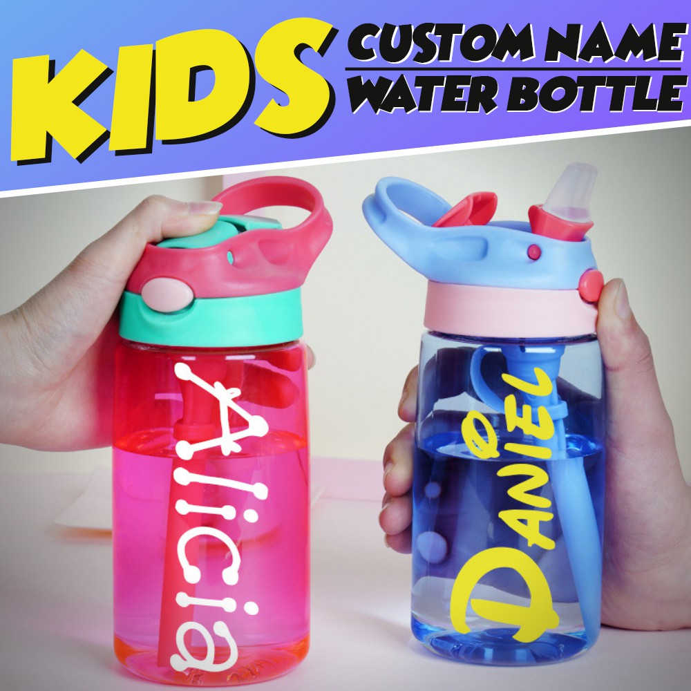Kids Water Bottle Personalized, Kids Water Bottle, Toddler Water Bottles,  Name Water Bottles, Kids Party Favors, Water Bottles for Kids 