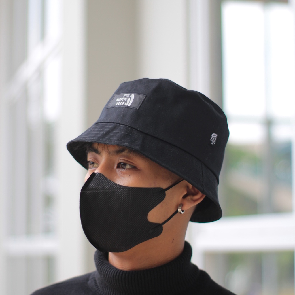 Mens north store face bucket hat