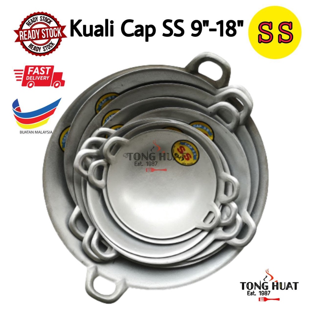 Aluminium Wok Cover 29-42CM / Penutup Kuali