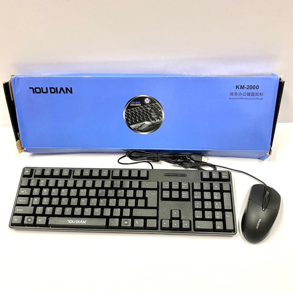 KM-2000 Business Office Keyboard Mouse (JSF G1000) | Shopee Malaysia
