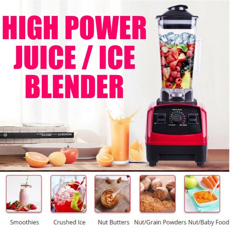 Ice Blender Mixer Juicer High Power Food Processor Ice Fruit