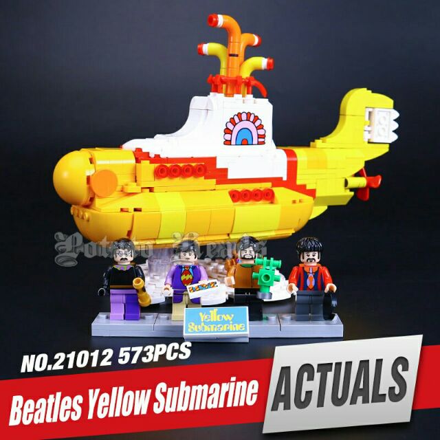 LEPIN BEATLES YELLOW SUBMARINE 21012 LEGO COMPATIBLE