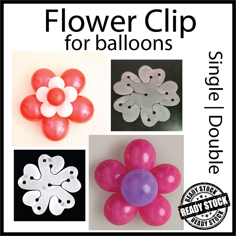 Balloon Flower Clip Party Arch Marquee Centerpiece Garland Tool DIY