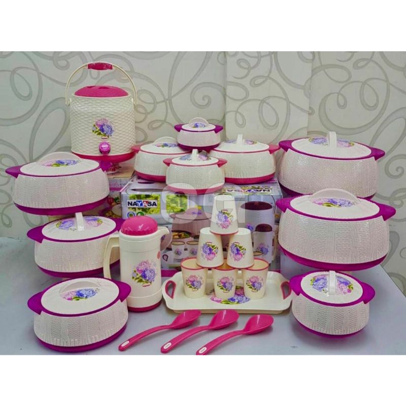 10 Pcs Of Nayasa Finesta Knits Deluxe Insulated Casserole ( Hot Pots