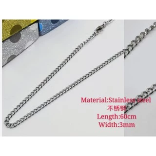 Double Hook 佛牌链 Stainless Steel Necklace 不锈钢项链，佛牌项链