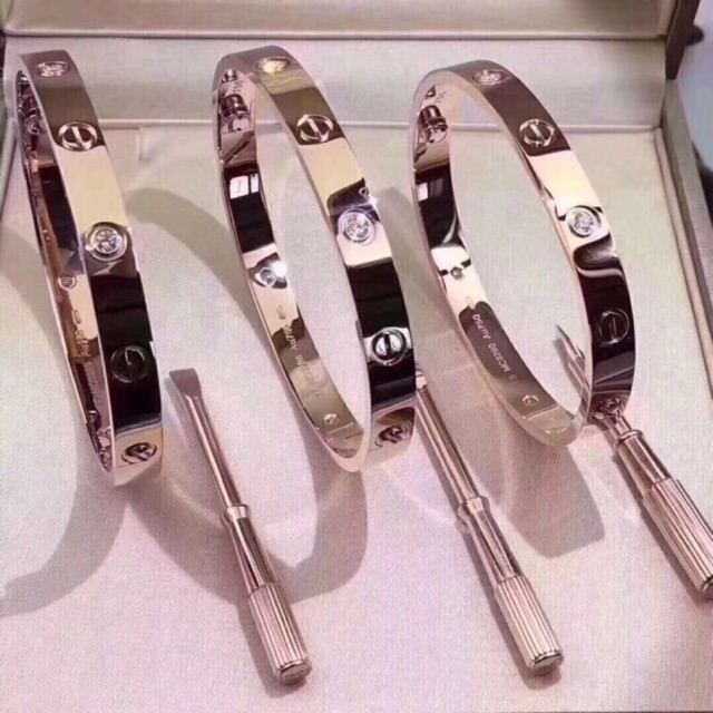 Cartier titanium steel lovers bracelet Shopee Malaysia