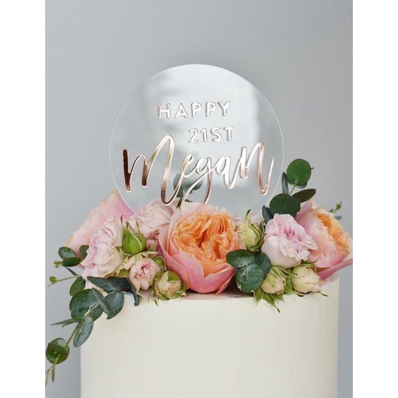 Embossed Acrylic TOPPER | Shopee Malaysia