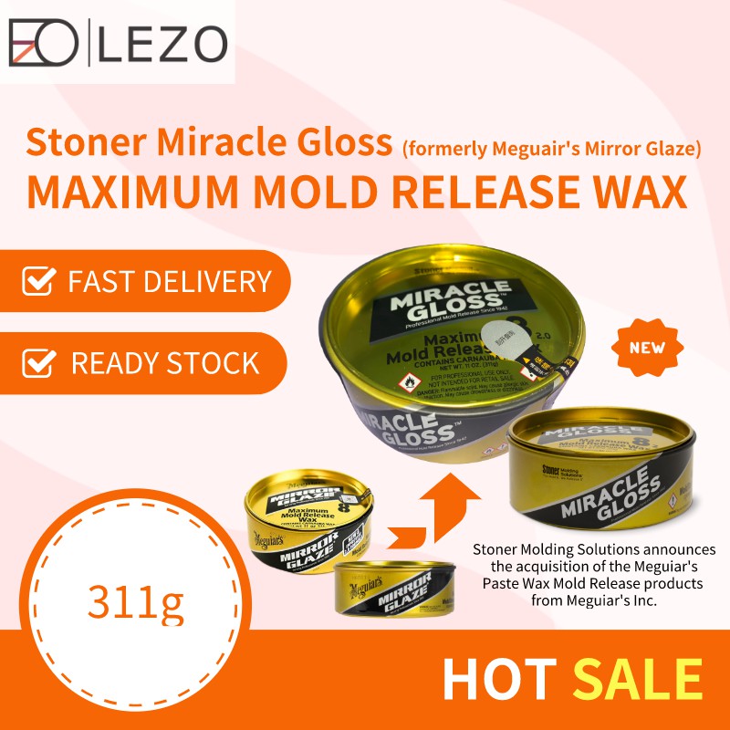 Stoner Miracle Gloss Maximum Mold Release Wax M0811V2, (Formerly