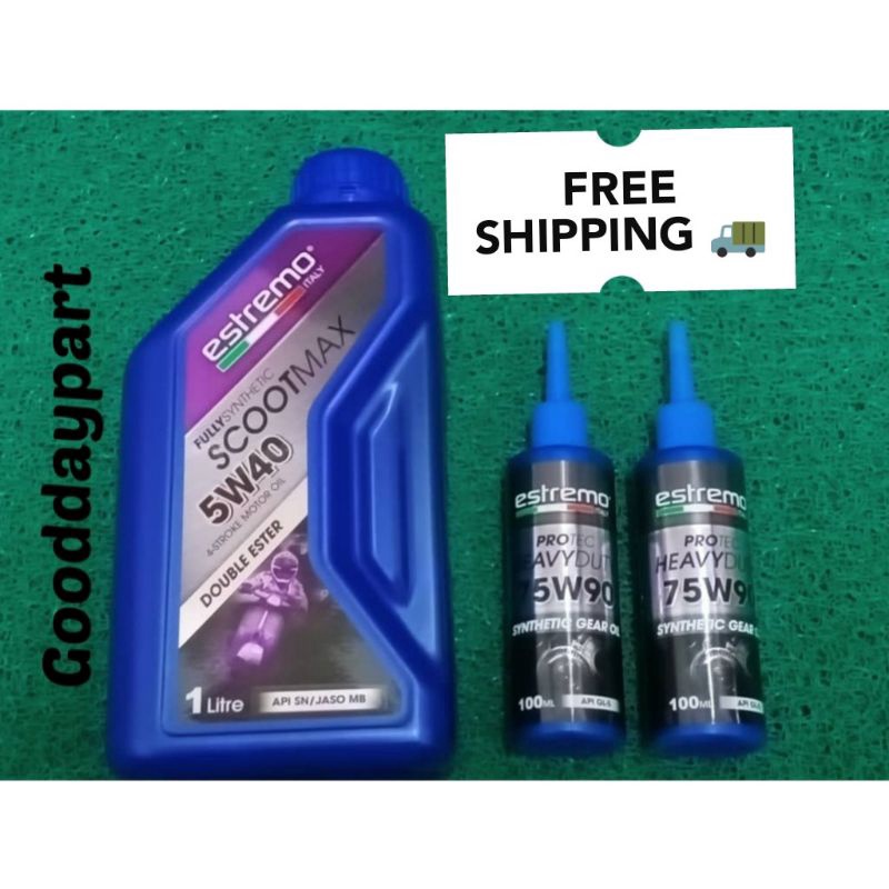 ESTREMO (1 LITER) ITALY 10W40 / 5W40 FULLYSYNTHETI SEMISYNTHETIC