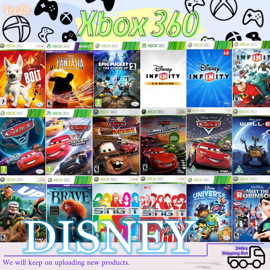 xbox 360 games for kids disney