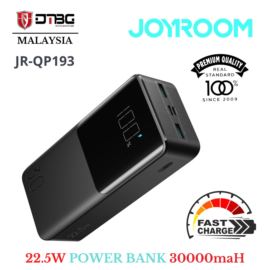 JOYROOM (JR-QP193) 30,000mAh/22.5W Power bank – Super Fotos