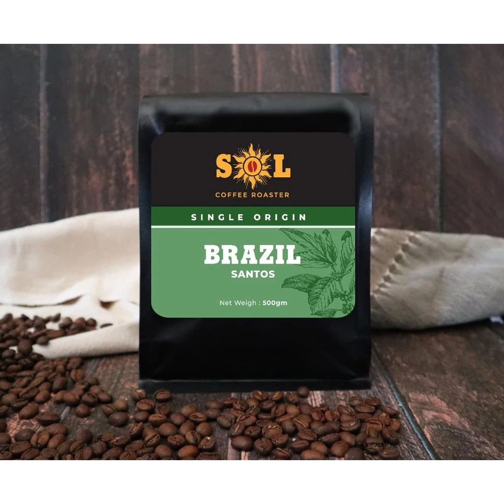 Sol Coffee Roastery Brazil Santos – specialty coffee beans Malaysia