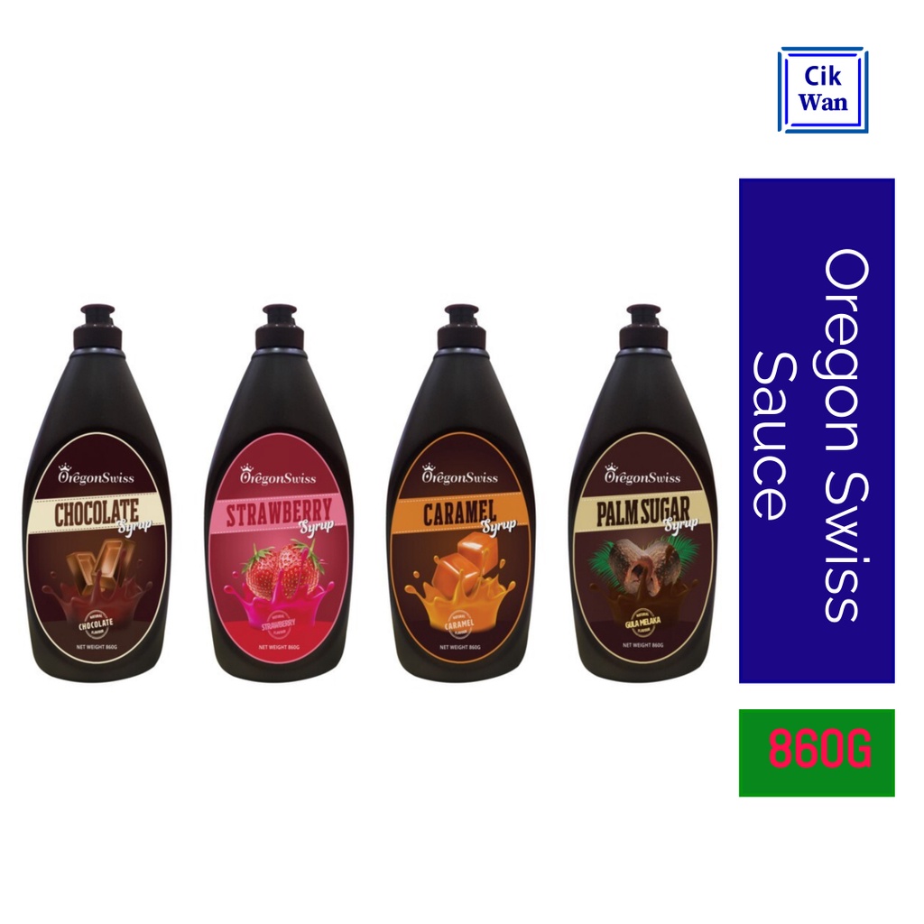 Oregon Swiss [Chocolate/Caramel/Strawberry/Sugar Melaka] 860g | Shopee ...