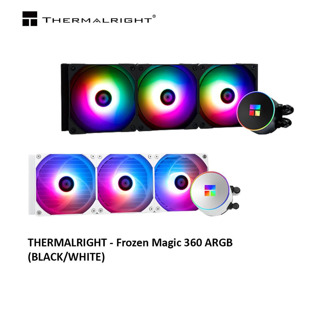 THERMALRIGHT FROZEN MAGIC 360 ARGB AIO LIQUID COOLER - BLACK / WHITE ...