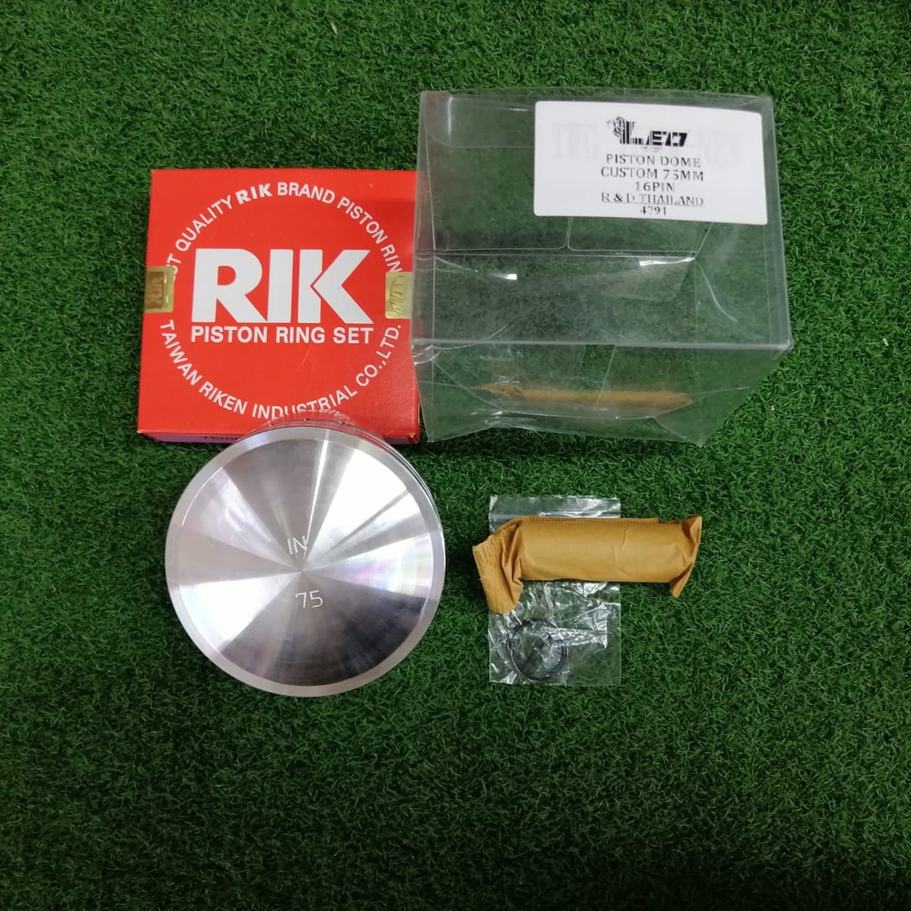 LEO RACING DOME CUSTOM PISTON 16PIN 70MM / 75MM / 76MM / 80MM | Shopee ...