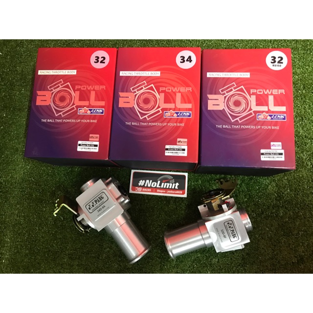 Yy pang power ball racing throttle body Y15ZR Rs150 Shopee Malaysia