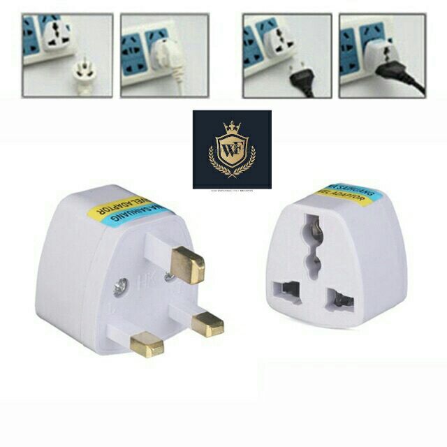 3 Pin Conversion Plug Universal Adapter British Socket Adapter Plug ...