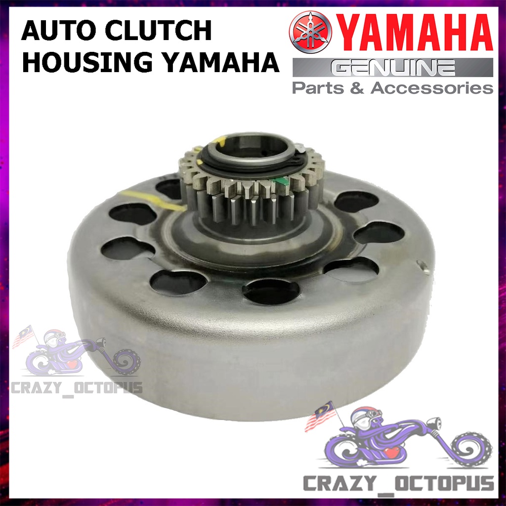 Auto Clutch Housing YAMAHA LC135 4S / LC 5S (V1V7) ORIGINAL 100 HLY 4