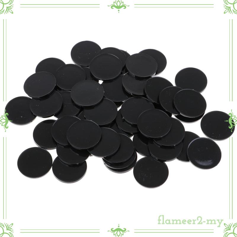 [flameerdbMY] 50x Round Base 22mm Miniature Display Stand RPG Wargames ...