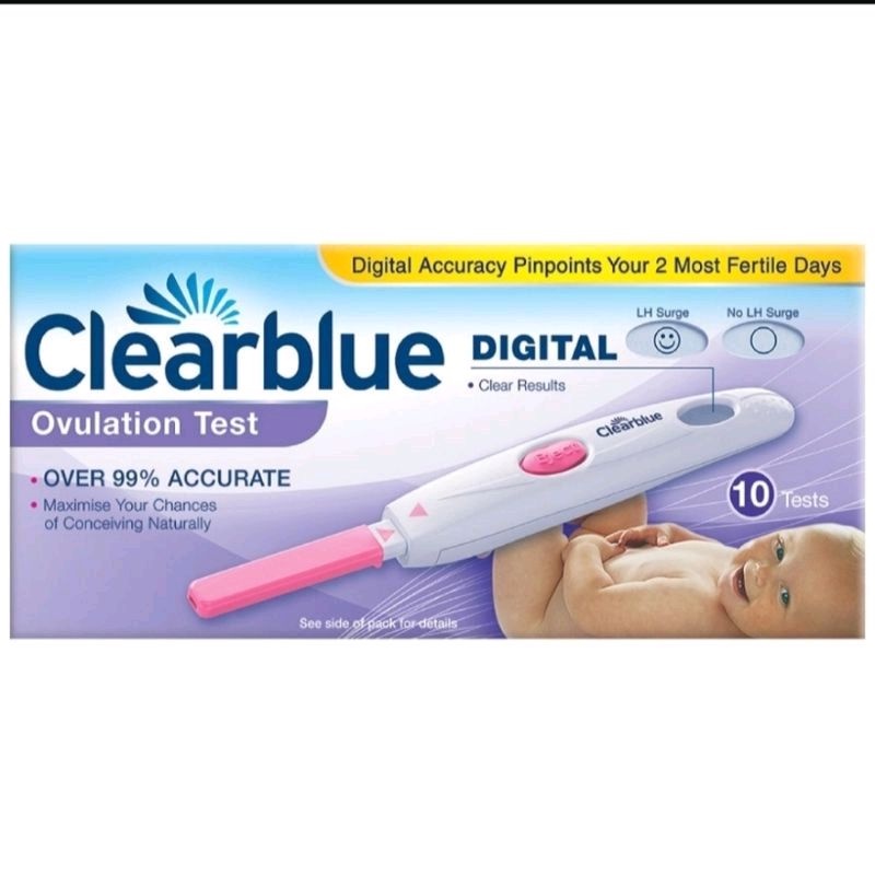 CLEARBLUE Digital Ovulation Test 10 Tests (Expired 30/04/2023) Shopee Malaysia