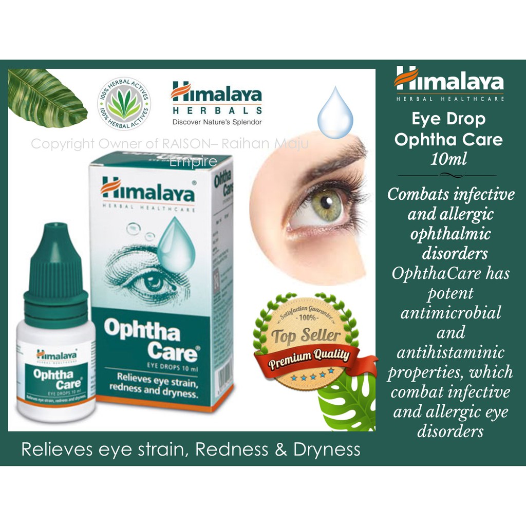 Himalaya Eye Drop Ophtha Care 10ml Shopee Malaysia