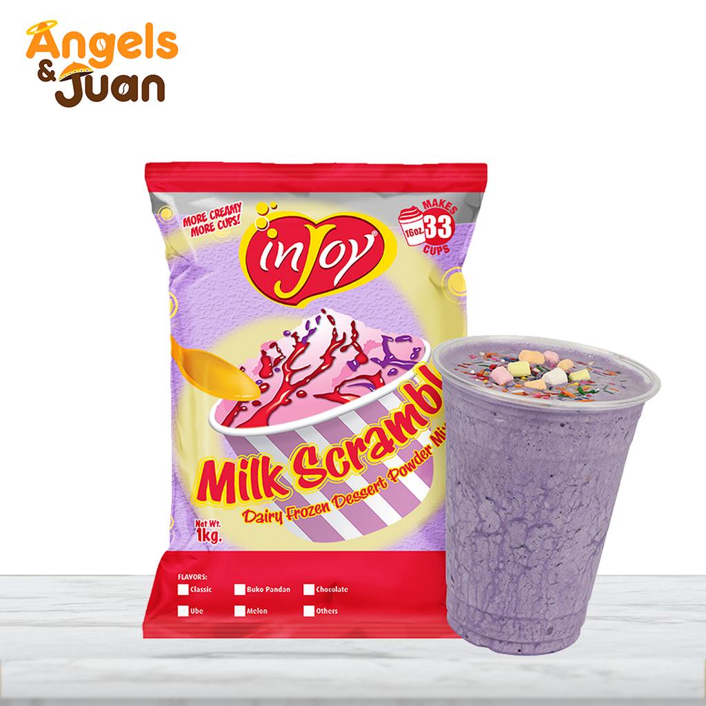 inJoy Ube Scramble Flavored Powder Mix 1kg | Shopee Malaysia