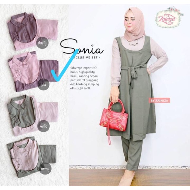 Sonia Set Original | Shopee Malaysia